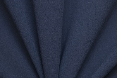 Костюмная ткань с вискозой "Бриджит", 210 гр/м2, шир.150см, цвет т.синий - купить в Кургане. Цена 564.96 руб.