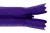 Молния потайная Т3 866, 20 см, капрон, цвет фиолетовый - купить в Кургане. Цена: 5.27 руб.
