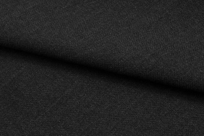 Ткань костюмная 21699 1144/1178, 236 гр/м2, шир.150см, цвет чёрный - купить в Кургане. Цена 455.40 руб.