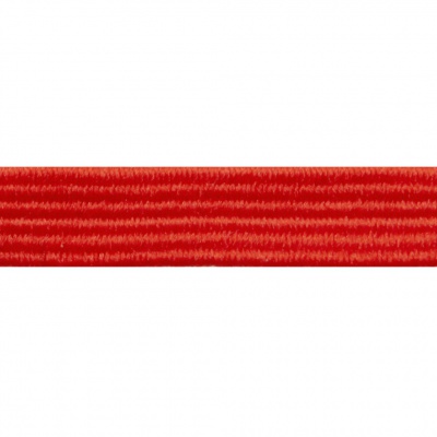 Резиновые нити с текстильным покрытием, шир. 6 мм ( упак.30 м/уп), цв.- 86-красный - купить в Кургане. Цена: 155.22 руб.