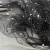 Сетка Фатин Глитер Спейс, 12 (+/-5) гр/м2, шир.150 см, 16-167/черный - купить в Кургане. Цена 184.03 руб.
