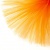 Фатин матовый 16-127, 12 гр/м2, шир.300см, цвет оранжевый - купить в Кургане. Цена 96.31 руб.