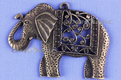 Декоративный элемент для творчества из металла "Слон"  - купить в Кургане. Цена: 26.66 руб.