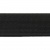 Резинка 25 мм Тканая, 13,75 гр/п.м, (бобина 25 +/-0,5 м) - черная  - купить в Кургане. Цена: 11.67 руб.