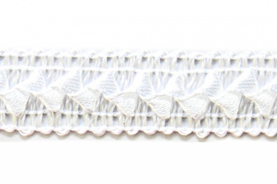 Тесьма декоративная "Самоса" 062, шир. 20 мм/уп. 33+/-1 м, цвет белый - купить в Кургане. Цена: 301.35 руб.
