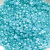 0404-5146-Полубусины пластиковые круглые "ОмТекс", 6 мм, (уп.50гр=840+/-5шт), цв.086-бл.бирюза - купить в Кургане. Цена: 63.86 руб.