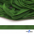Шнур плетеный (плоский) d-12 мм, (уп.90+/-1м), 100% полиэстер, цв.260 - зел.трава - купить в Кургане. Цена: 8.62 руб.