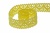 Тесьма кружевная 0621-1059, шир. 20 мм/уп. 20+/-1 м, цвет 017-жёлтый - купить в Кургане. Цена: 507.67 руб.