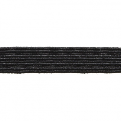 Резинка продежка С-52, шир. 7 мм (20 шт/10 м), цвет чёрный - купить в Кургане. Цена: 1 338.93 руб.
