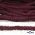 Шнур плетеный d-6 мм круглый, 70% хлопок 30% полиэстер, уп.90+/-1 м, цв.1070-бордовый - купить в Кургане. Цена: 588 руб.