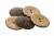 Деревянные украшения для рукоделия пуговицы "Кокос" #2 - купить в Кургане. Цена: 33.11 руб.